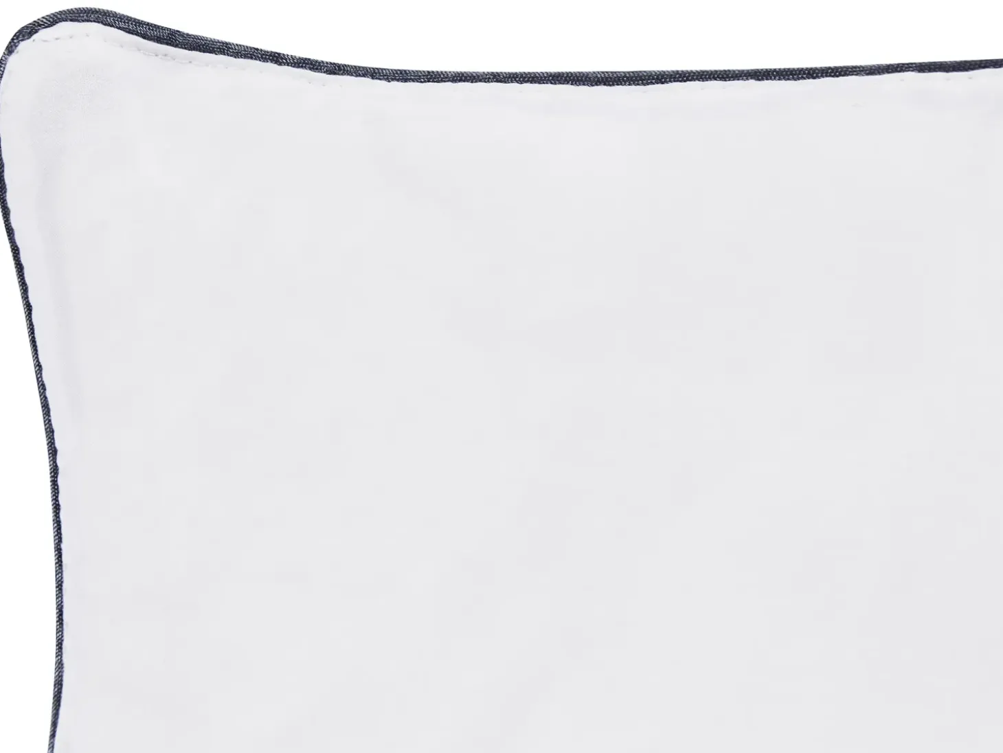 Sæt af 2 hovedpuder PELISTER Høj Microfiber 80 x 80 cm Hvid
