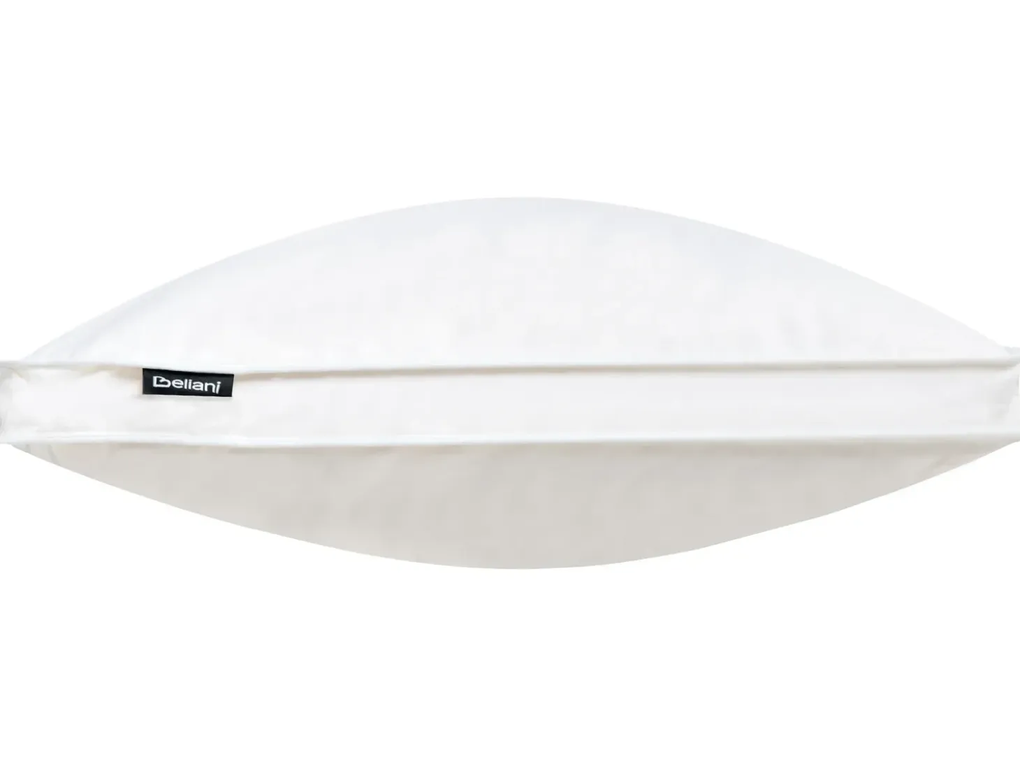 Sæt af 2 hovedpuder VIHREN Lav Andefjer og andedun 40 x 80 cm Hvid