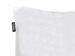 Sæt af 2 hovedpuder VIHREN Lav Andefjer og andedun 40 x 80 cm Hvid