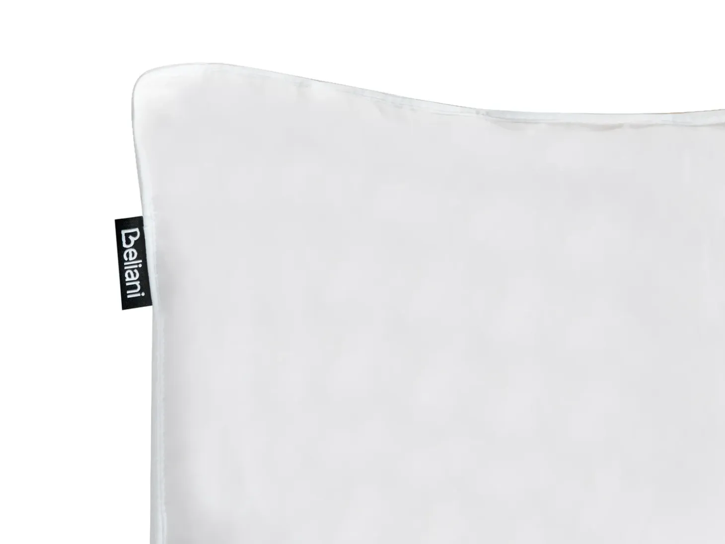 Sæt af 2 hovedpuder VIHREN Lav Andefjer og andedun 40 x 80 cm Hvid