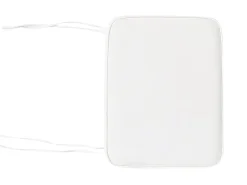 Sæt af 2 hynder til stol FIJI 29 x 38 cm Cremehvid