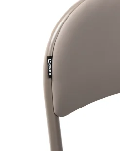 Sæt af 4 klapstole SHASTA Metal Brungrå