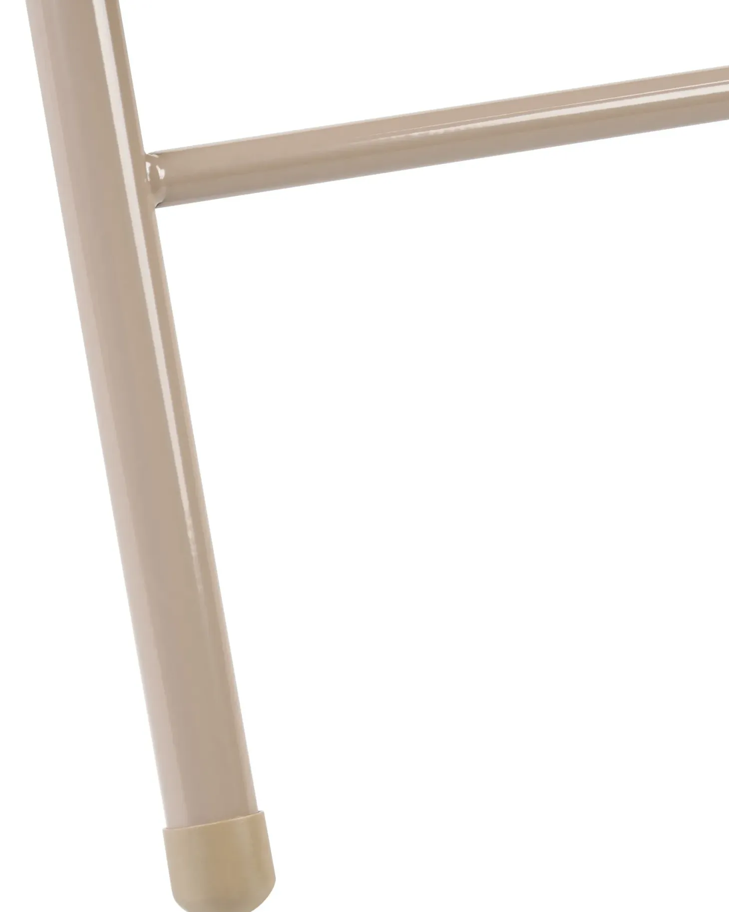 Sæt af 4 klapstole SPARKS Metal Beige