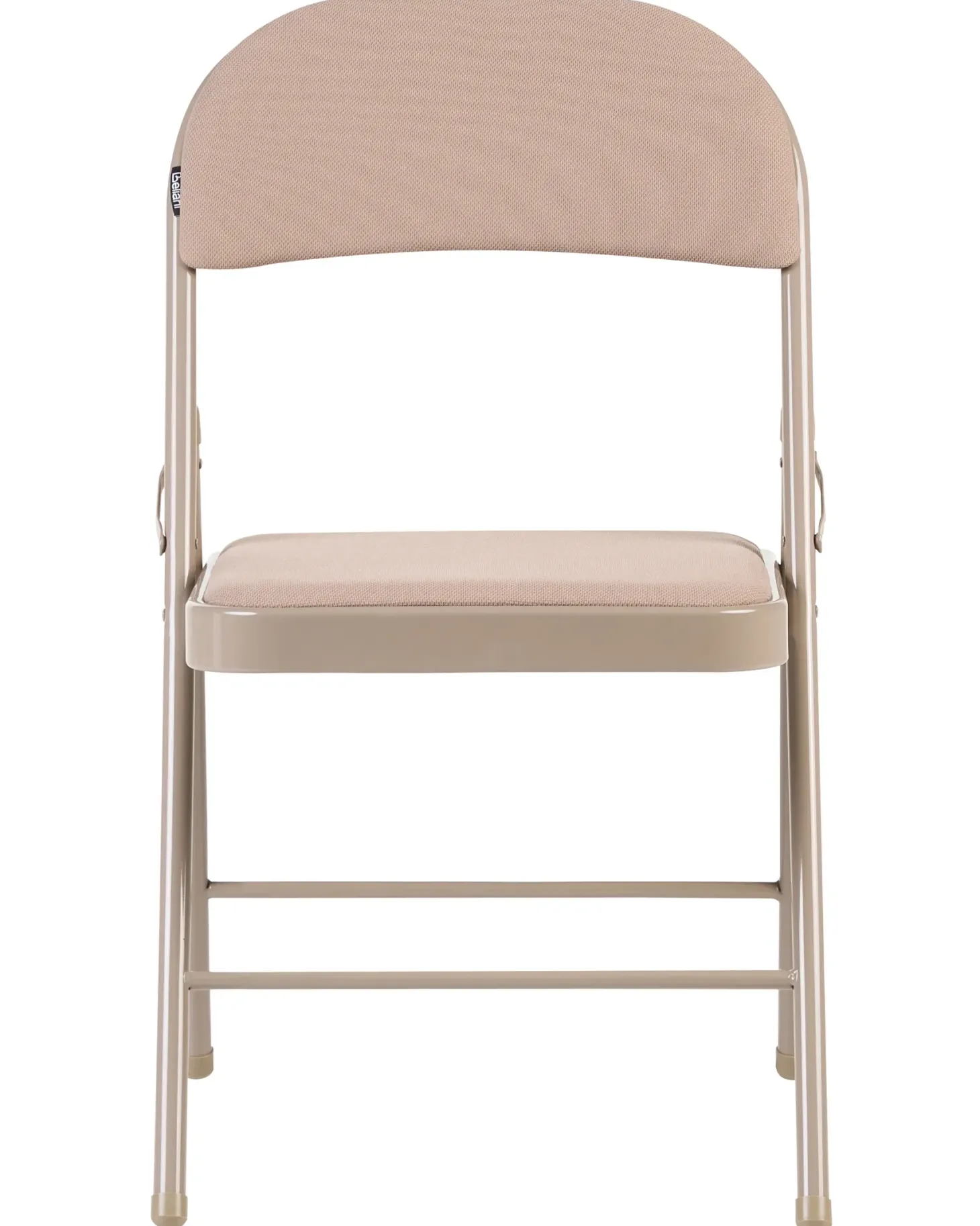 Sæt af 4 klapstole SPARKS Metal Beige