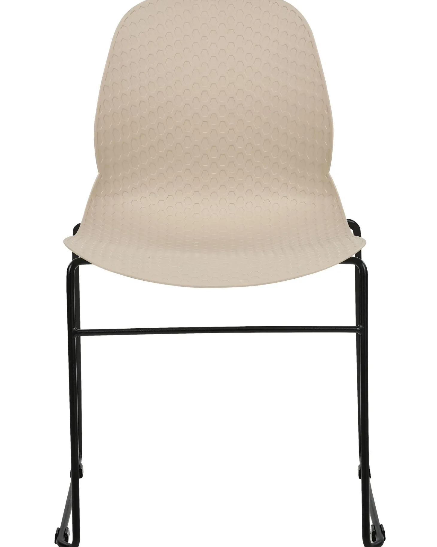 Sæt af 4 konferencestole PANORA Beige