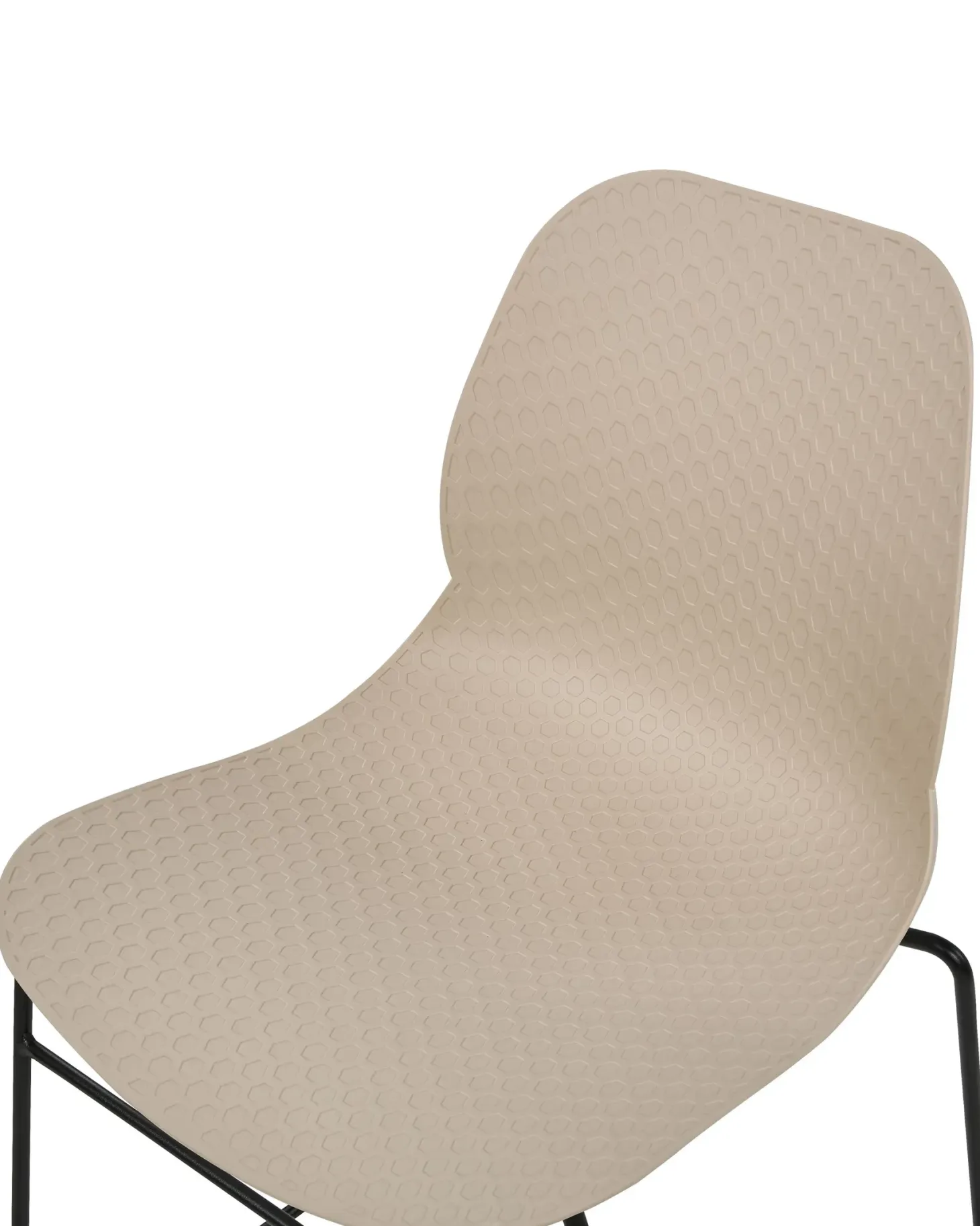 Sæt af 4 konferencestole PANORA Beige