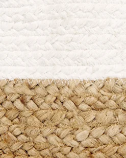 Sæt af 2 kurve BELLPAT Jute Naturlig