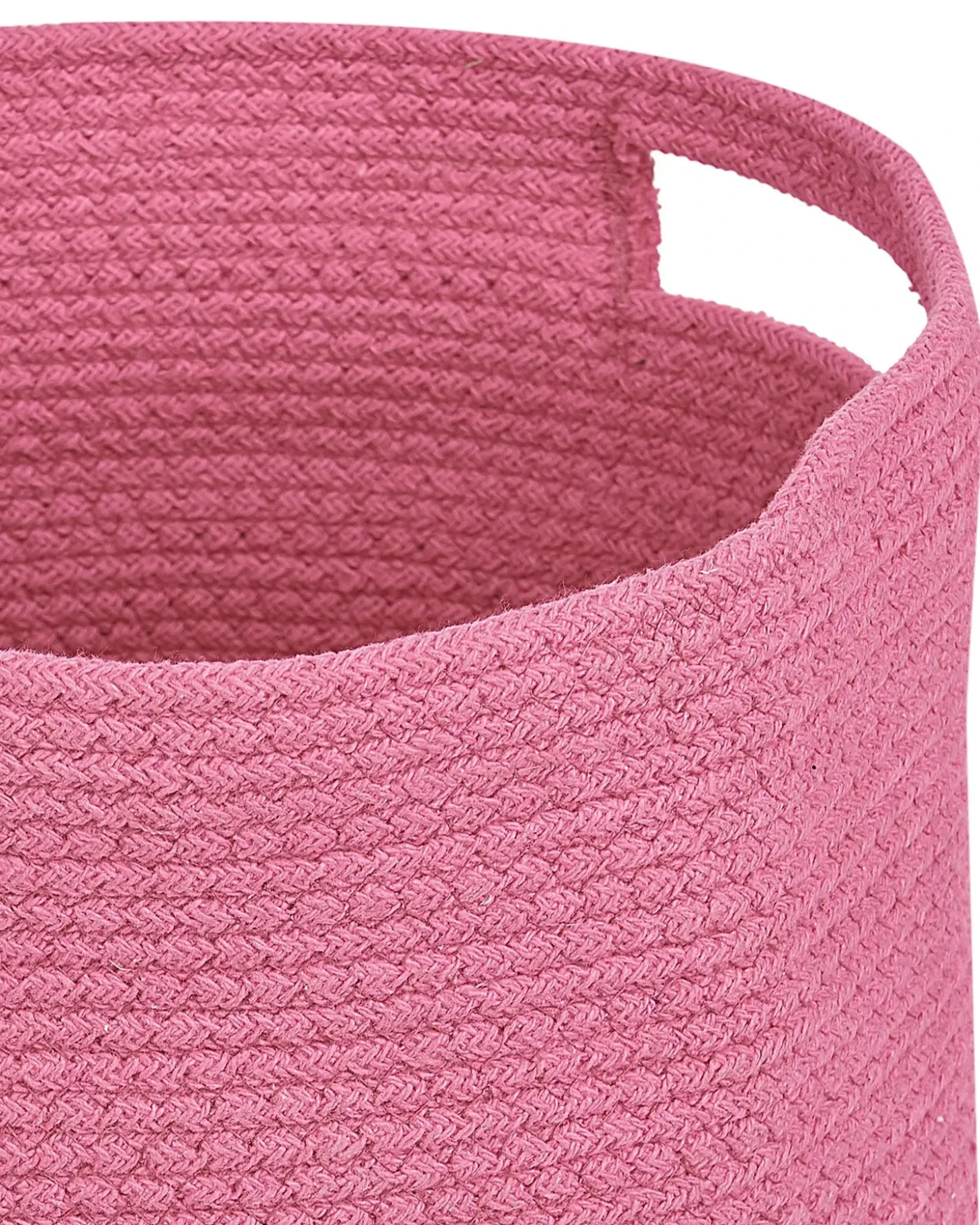 Sæt af 2 kurve CHINIOT Bomuld Fuchsia