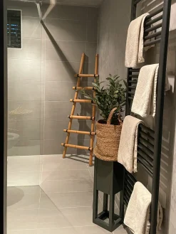 Sæt af 2 kurve KAELLA Jute Sand Beige