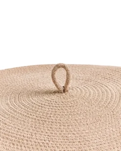 Sæt af 2 kurve SILOPI Bomuld Beige