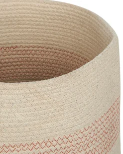 Sæt af 2 kurve SILOPI Bomuld Lys Beige