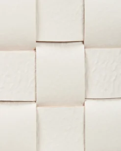 Sæt af 2 kurve SIPPAR Kunstlæder Beige