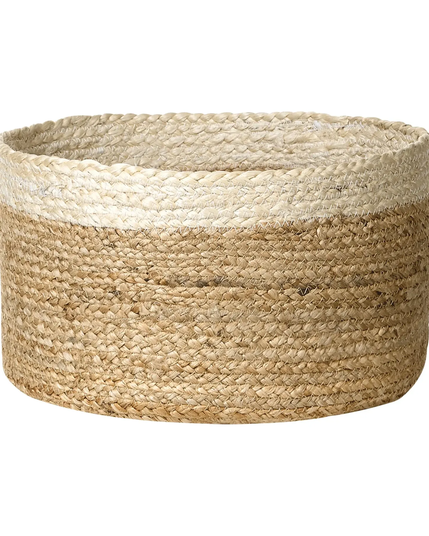 Sæt af 3 kurve TAJORI Jute Naturlig