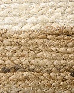 Sæt af 3 kurve TAJORI Jute Naturlig