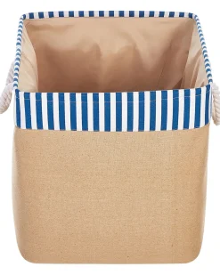 Sæt af 2 kurve TUGUL Bomuld Beige