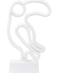 Sæt af 3 LED neonskilte MABEL Multifarvet