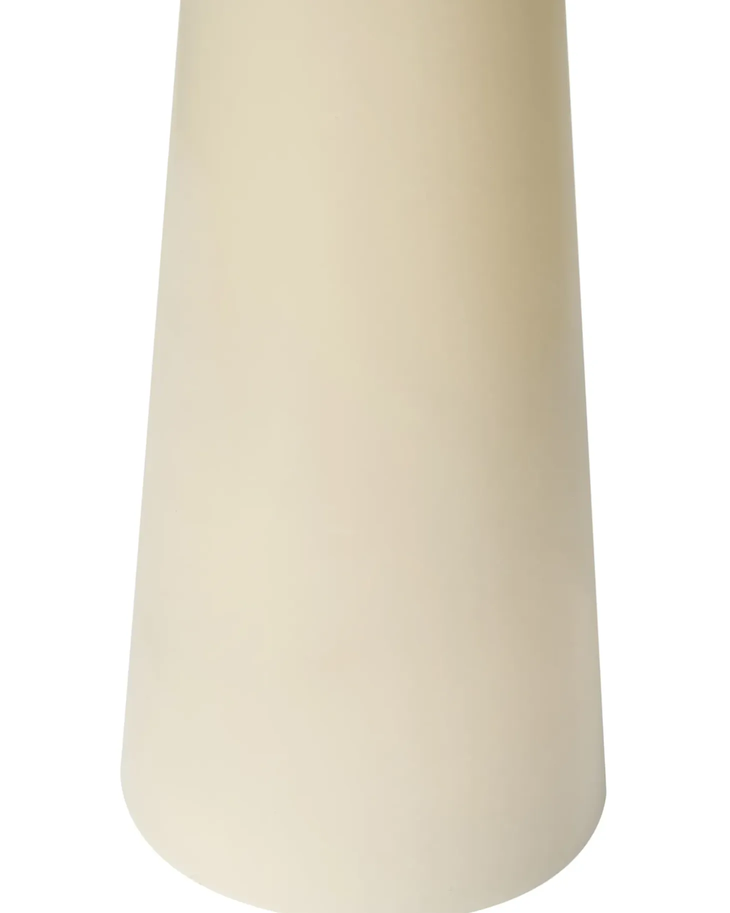 Sæt af 6 LED-stearinlys AURUM 28 cm Cremehvid