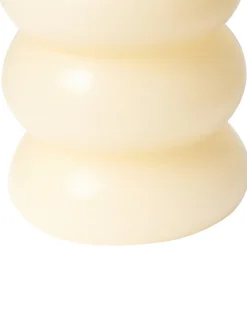 Sæt af 3 LED-stearinlys ETERNIS 5/8/11 cm Cremehvid