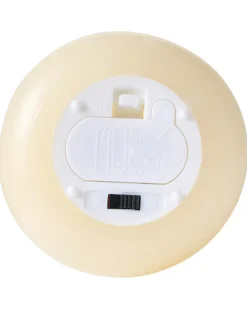 Sæt af 3 LED-stearinlys ETERNIS 5/8/11 cm Cremehvid