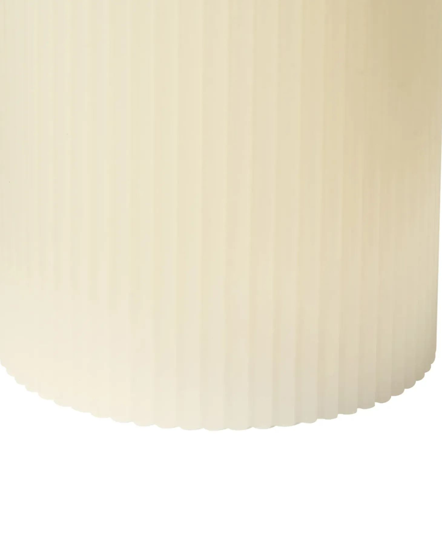 Sæt af 6 LED-stearinlys NOISETTE 10/16 cm Cremehvid