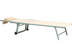 Sæt af 2 liggestole SORONI Metal Beige