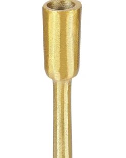 Sæt af 3 lysestager ZIMBABWE Metal 36 cm Guld