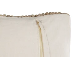 Sæt af 2 pyntepuder ASLANAPA Bomuld 45 x 45 cm Beige Ensfarvet