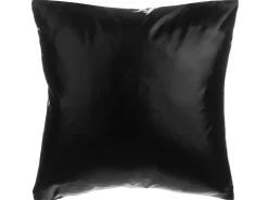 Sæt af 2 pyntepuder ASTER 45 x 45 cm Sort Ensfarvet