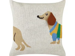 Sæt af 2 pyntepuder BATTAL Bomuld 45 x 45 cm Beige