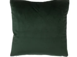 Sæt af 2 pyntepuder CELOSIA Velour 45 x 45 cm Mørkegrøn Geometrisk mønster
