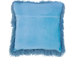 Sæt af 2 pyntepuder CIDE 45 x 45 cm Blå Ensfarvet