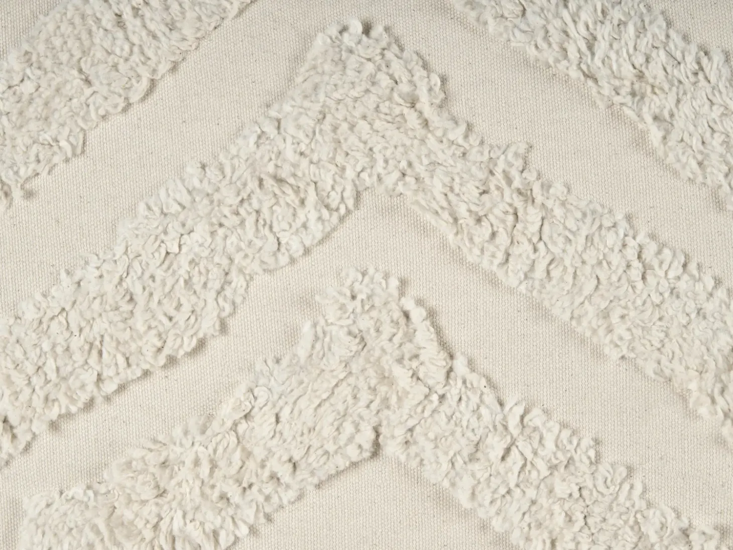 Sæt af 2 pyntepuder CRATAEGUS Bomuld 40 x 60 cm Lys Beige Geometrisk mønster