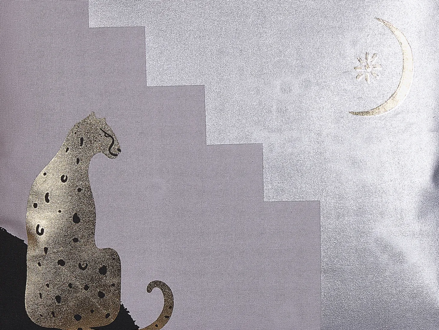 Sæt af 2 pyntepuder DIGITALIS Bomuld 45 x 45 cm Grå Abstraktmønster