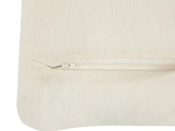 Sæt af 2 pyntepuder ESENKOY Bomuld 50 x 50 cm Lys Beige Geometrisk mønster