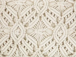 Sæt af 2 pyntepuder ESENKOY Bomuld 50 x 50 cm Lys Beige Geometrisk mønster