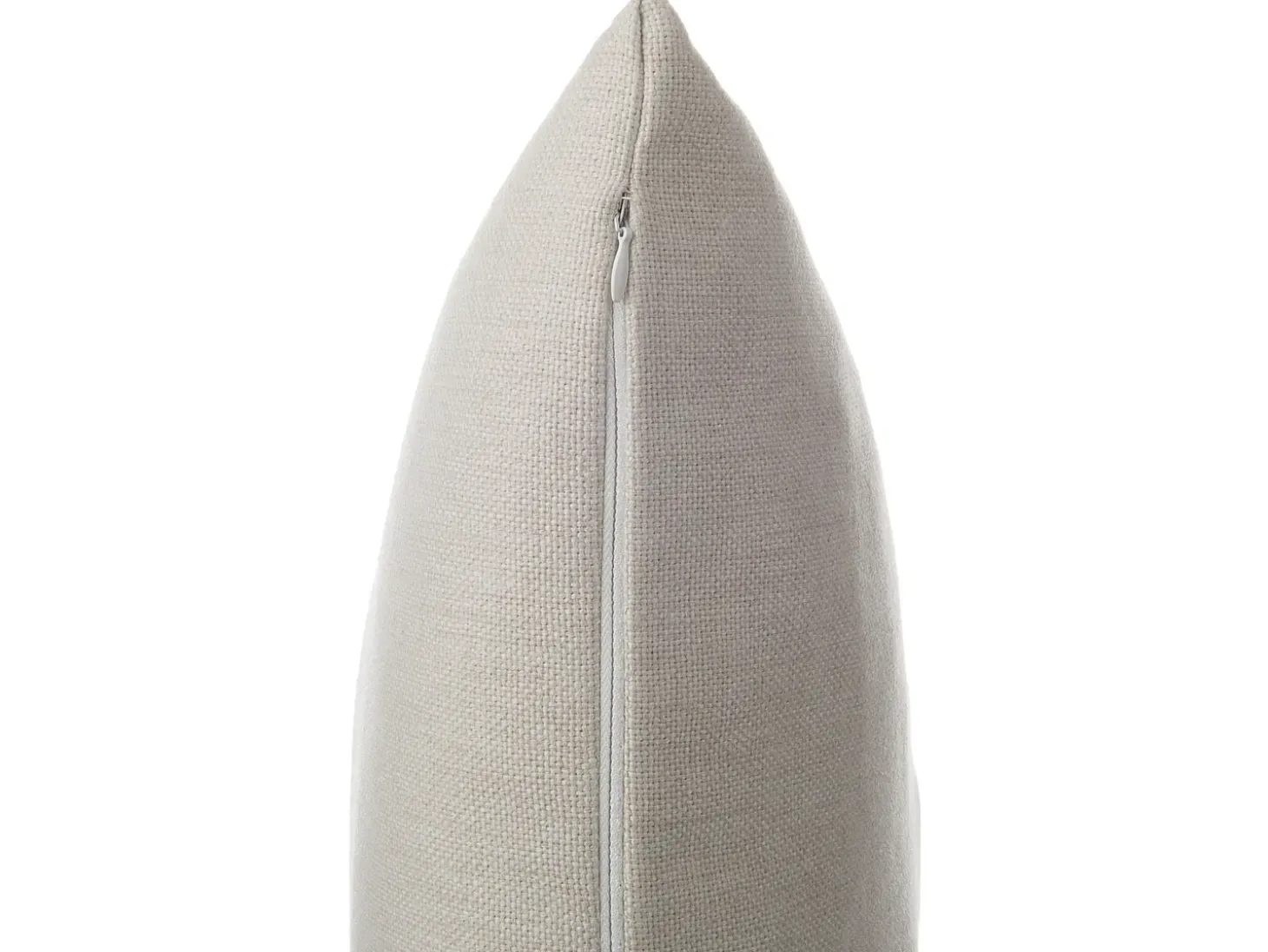Sæt af 2 pyntepuder GAURA 45 x 45 cm Lys Beige Ensfarvet