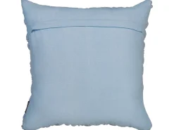 Sæt af 2 pyntepuder GOREME Boucle 45 x 45 cm Blå Geometrisk mønster