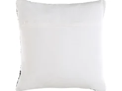 Sæt af 2 pyntepuder HAZRO Bomuld 45 x 45 cm Sort Geometrisk mønster