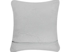 Sæt af 2 pyntepuder KIZKALESI Bomuld 45 x 40 cm Grå Geometrisk mønster