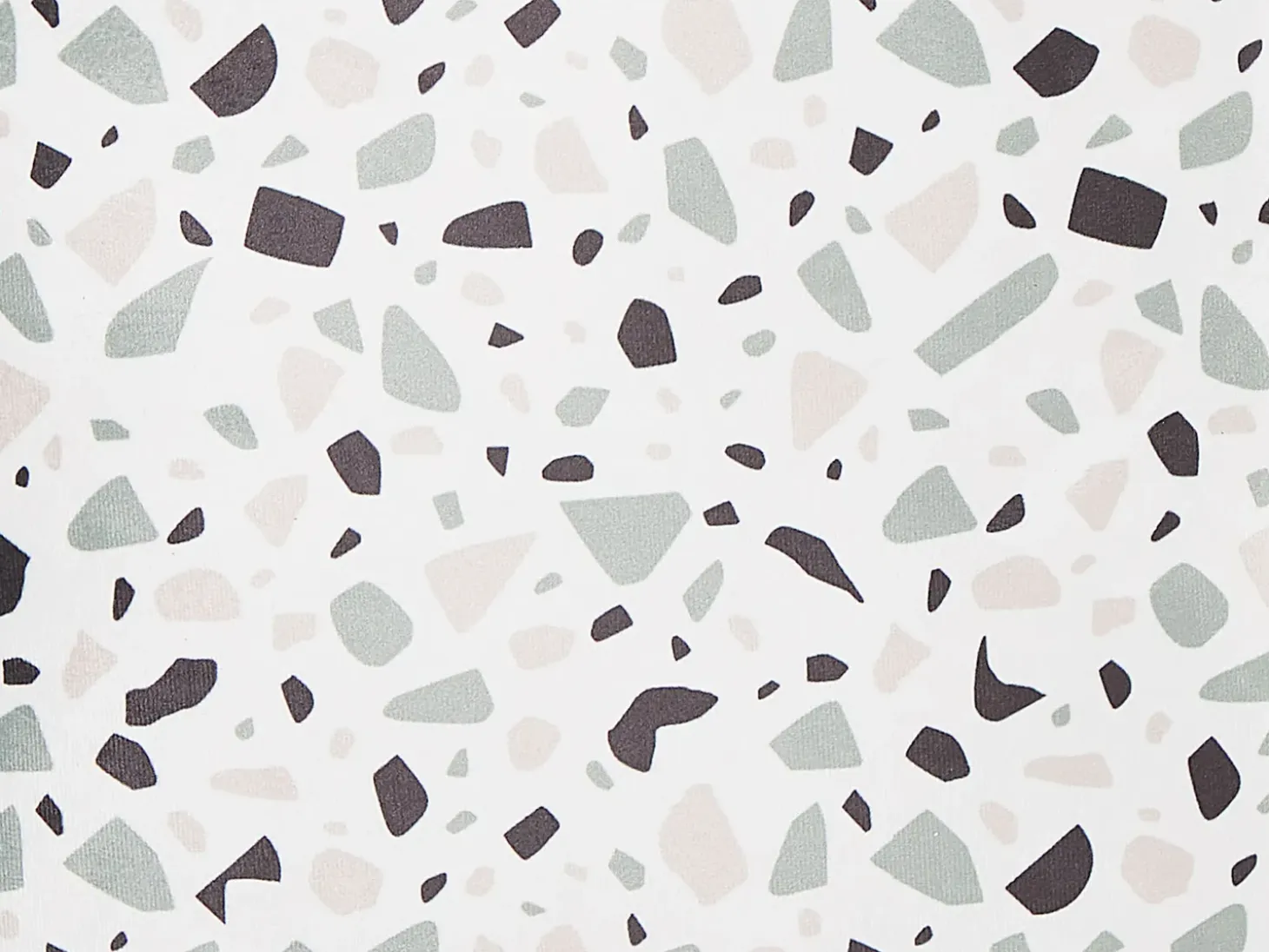 Sæt af 2 pyntepuder LAVENDER Velour 45 x 45 cm Hvid Terrazzo mønstre