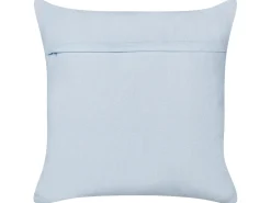 Sæt af 2 pyntepuder LEEA Bomuld 45 x 45 cm Himmelblå