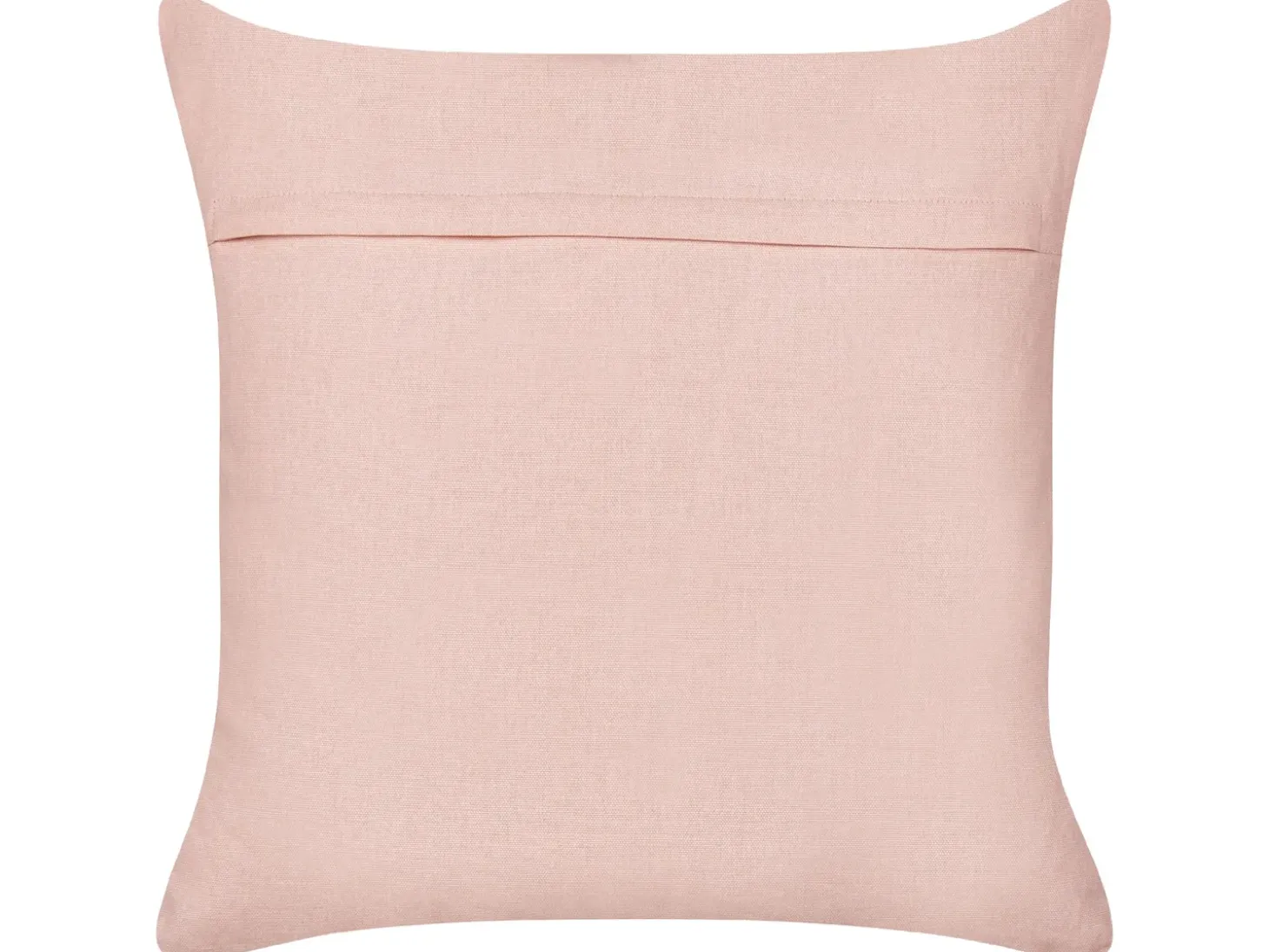 Sæt af 2 pyntepuder LEEA Bomuld 45 x 45 cm Pastellrosa