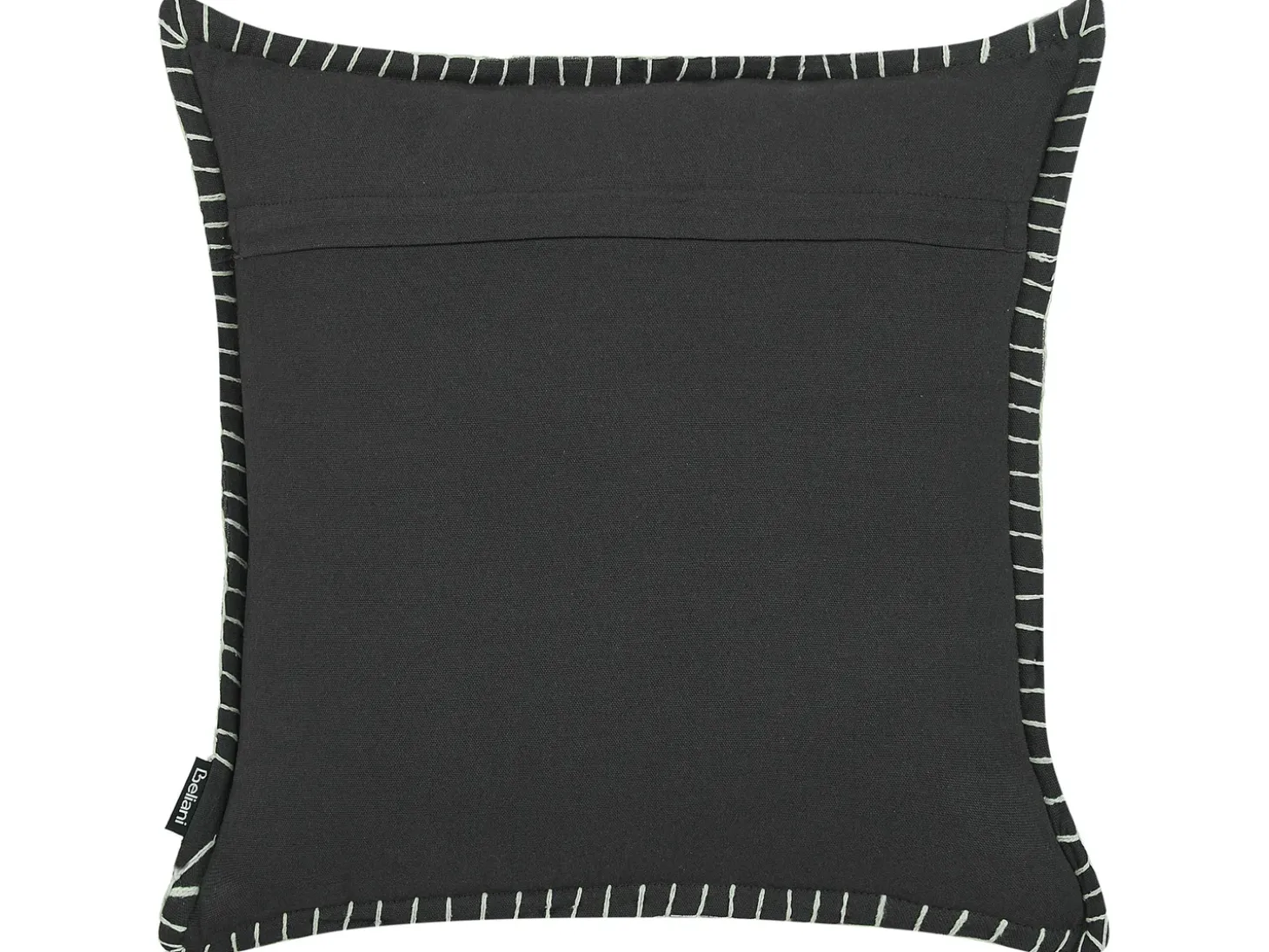 Sæt af 2 pyntepuder MELUR 45 x 45 cm Grå Ensfarvet