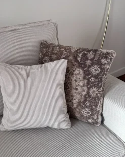 Sæt af 2 pyntepuder MIMISAL Bomuld 45 x 45 cm Brun Orientalsk mønster