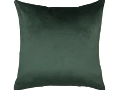 Sæt af 2 pyntepuder MISTLETOE Velour 45 x 45 cm Grøn Guld Plante mønster