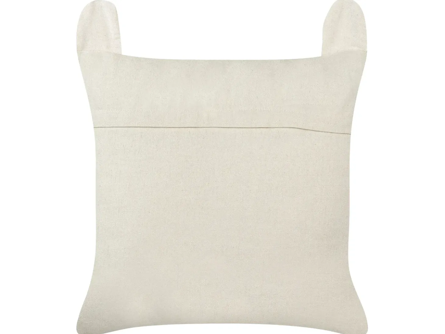 Sæt af 2 pyntepuder PANDAPAW Bomuld 45 x 45 cm Hvid