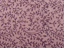 Sæt af 2 pyntepuder ROMNEYA Velour 45 x 45 cm Lyserød Blomstermønster