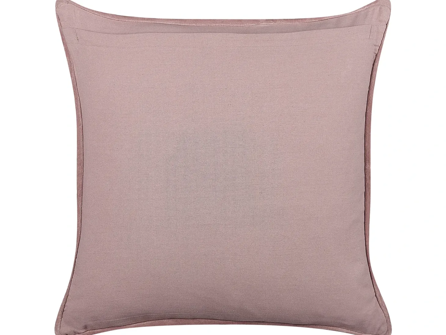 Sæt af 2 pyntepuder ROMNEYA Velour 45 x 45 cm Lyserød Blomstermønster