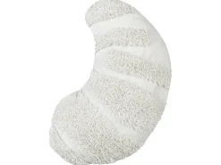 Sæt af 2 pyntepuder SNOWDROP Bomuld 40 x 25 cm Hvid