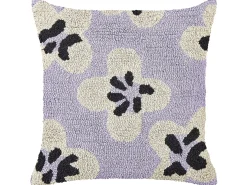 Sæt af 2 pyntepuder SOAPWORT Bomuld 45 x 45 cm Purpur